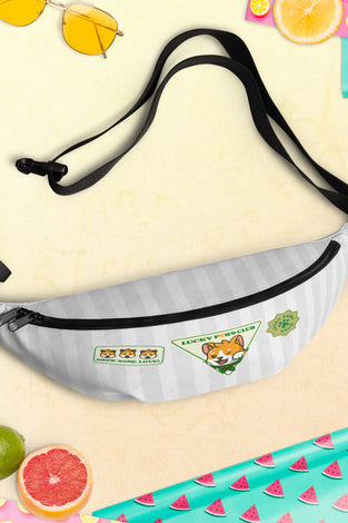 Lucky Paws Club Badge Fanny Pack