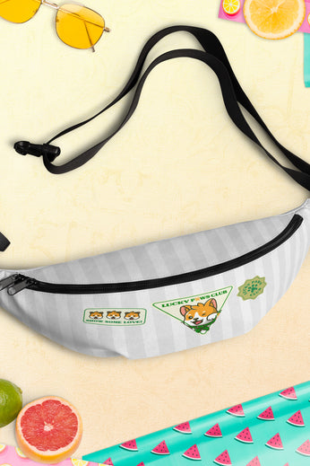 Lucky Paws Club Badge Fanny Pack