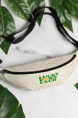 Lucky Paws Club Logo Graphic Patterned