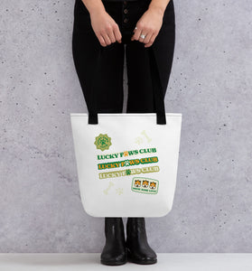 Lucky Paws CluB Tote Bag