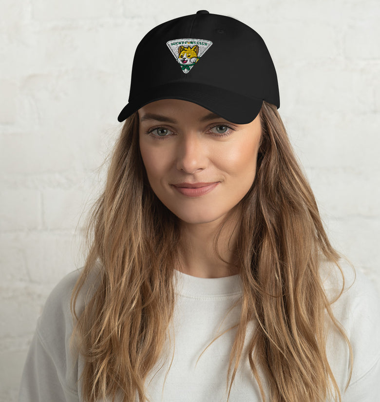 Lucky Paws Club Super Pup Badge Cap