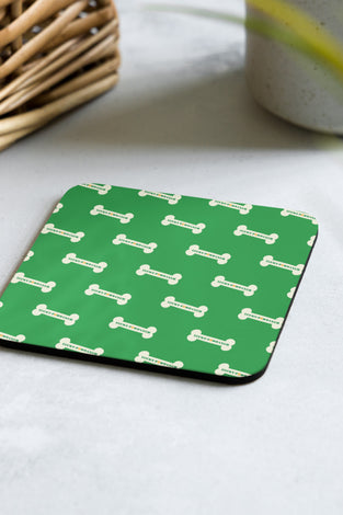 Lucky Paws Club Bone Logo Pattern