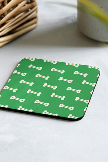 Lucky Paws Club Bone Logo Pattern