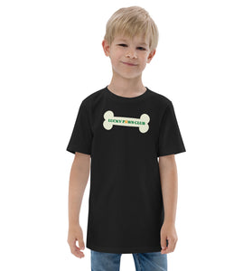 Lucky Paws Club Dog Bone Logo Kids/Youth Shirt